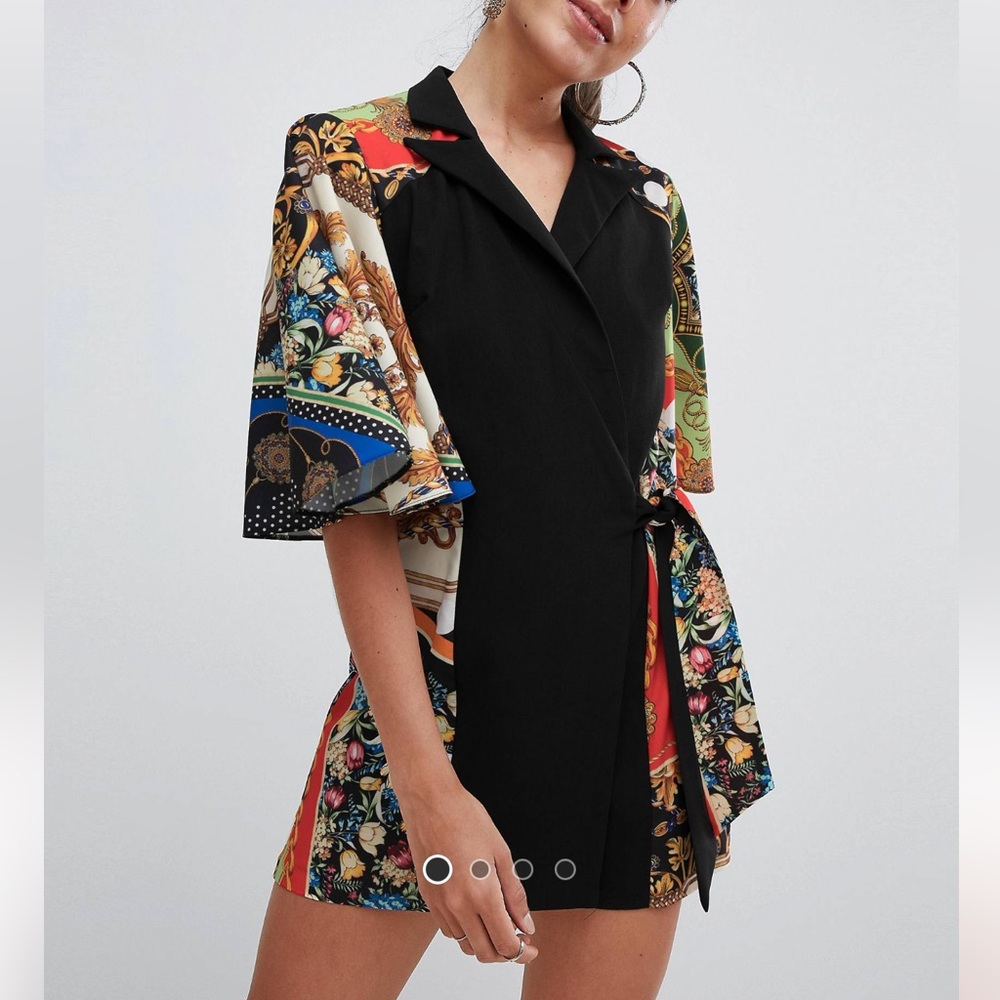 ASOS Multicolor Patterned Jumpsuit